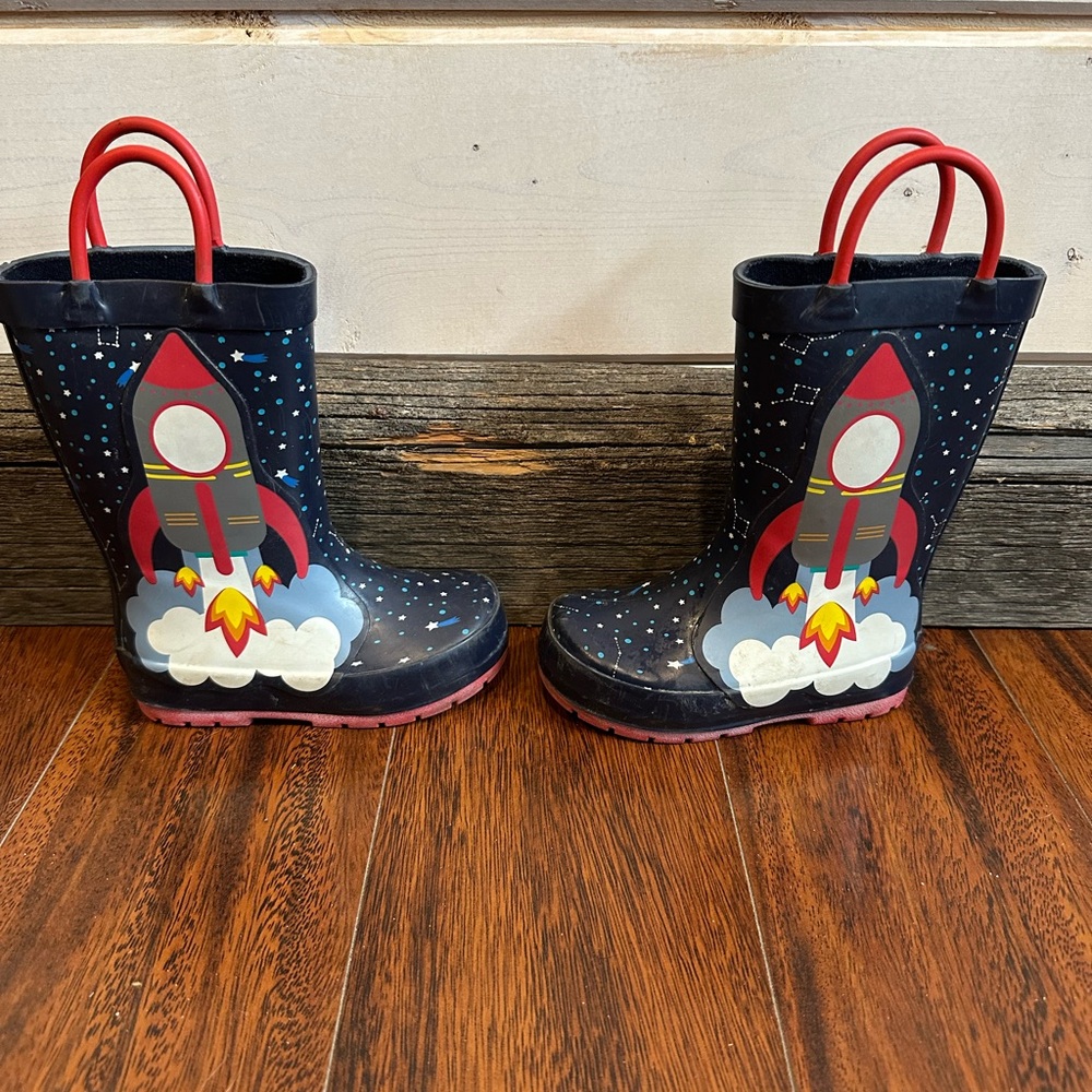 George | Boys Toddler Rocket Rain Boots